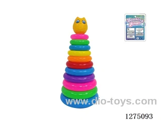 11-Layer Rainbow Ring Toss (Owl)