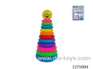 11-Layer Rainbow Ring Toss (Smiley Face)