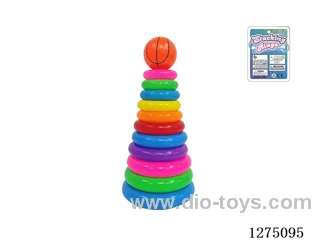 11-Layer Rainbow Ring Toss (Basketball)