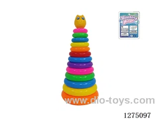 13-Layer Rainbow Ring Toss (Owl)