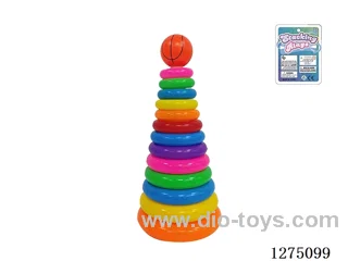 13-Layer Rainbow Ring Toss (Basketball)