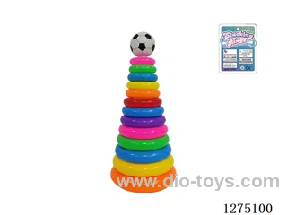 13-Layer Rainbow Ring Toss (Soccer)