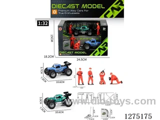 inertia alloy car + Mechanic + Tools