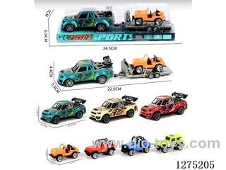 pull back car + free wheel car