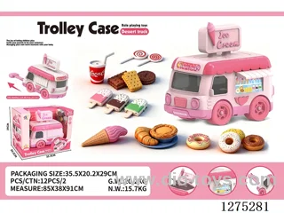Play house Storage Free Wheel Trolley