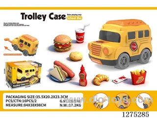 Play house Storage Free Wheel Trolley