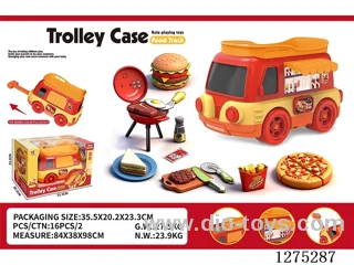 Play house Storage Free Wheel Trolley