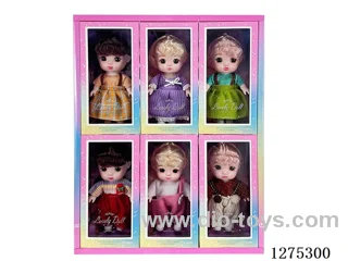 6 inch doll 6PCS