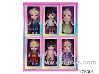 6 inch doll 6PCS