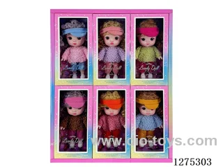 6 inch doll 6PCS