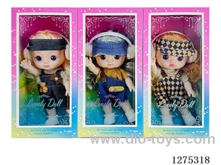 8 inch doll 3 mixed