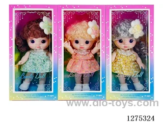 8 inch doll 3 mixed