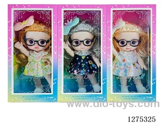 8 inch doll 3 mixed