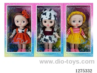 12 inch 27CM doll 3 mixed
