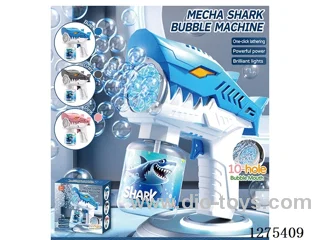 B/O 10-holes bubble gun with light