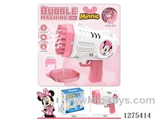 B/O 40-holes bubble gun with light
