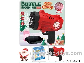B/O 40-holes bubble gun with light