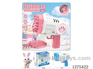 B/O 40-holes bubble gun with light