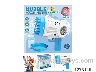 B/O 40-holes bubble gun with light