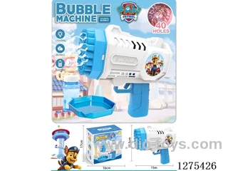 B/O 40-holes bubble gun with light