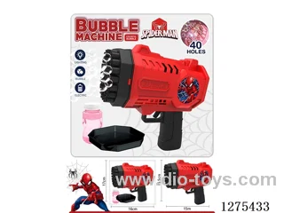 B/O 40-holes bubble gun with light