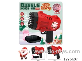 B/O 40-holes bubble gun with light