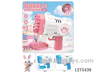B/O 40-holes bubble gun with light