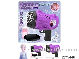 B/O 40-holes bubble gun with light