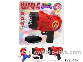 B/O 40-holes bubble gun with light