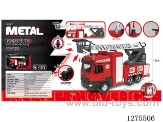 Alloy Inertial Aerial Ladder Fire Truck W L/M
