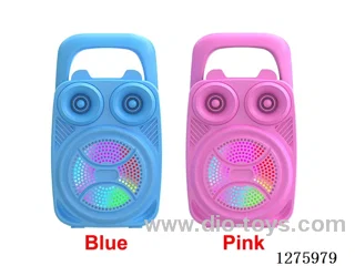 3-inch speaker - Pink/Blue single-color packaging