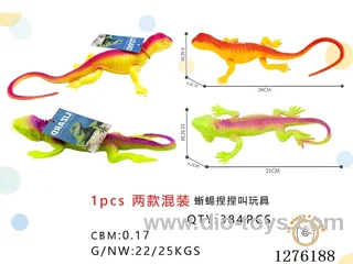 Lizard toy with sound 2 mixed