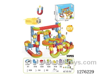 141PCS DIY Magnetic Levitation Track included battery