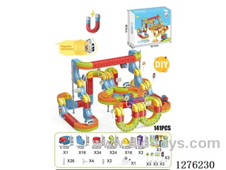 141PCS DIY Magnetic Levitation Track included battery