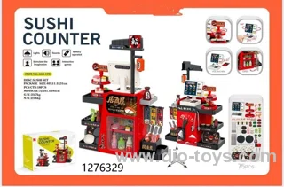 Sushi Counter Toy with lighting&sound in hand box