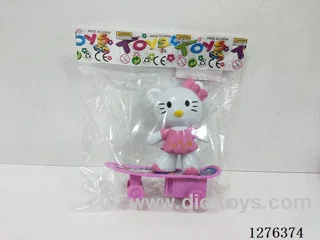 KT Cat Pull Back Toy