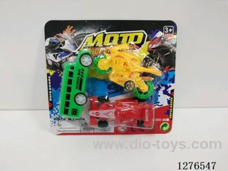 Free Wheel Car Set 3PCS– 3 Styles, 4 Colors
