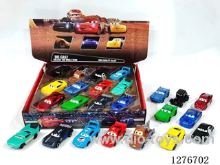 1:64 Die-Cast Cars Display Box (Price for Full 12PCS Box)