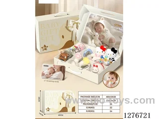 12PCS Baby Rattle Set (2 Plush Toys + Manhattan Ball)