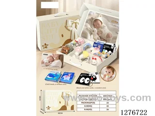 12PCS Baby Rattle Set (Tracking Book/Cloth Book + Manhattan Ball)