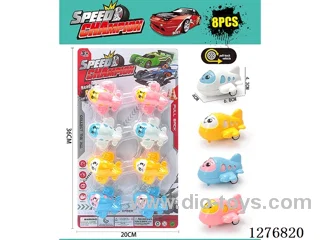 18PCS pull back toys