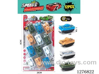 12PCS pull back toys