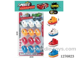 12PCS pull back toys