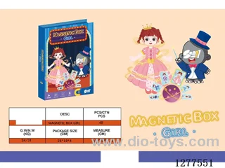 Magnetic Puzzles: Girl Dress-Up