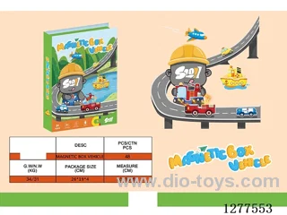 Magnetic Puzzles: Vehicles