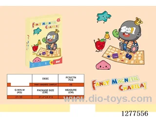 Magnetic Book: Fruits, Shapes, and Numbers 3-in-1