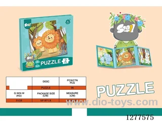 Magnetic Puzzle Level 2: Forest Animals
