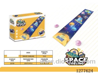 Space Table Curling Game