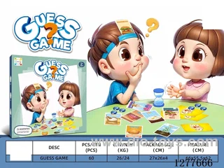 Card Guessing Game (Objects Edition)