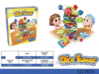 Dice Tower Building Game